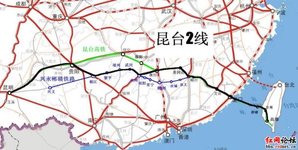 昆臺高鐵最新路線(xiàn)圖，一段精彩的旅程啟程