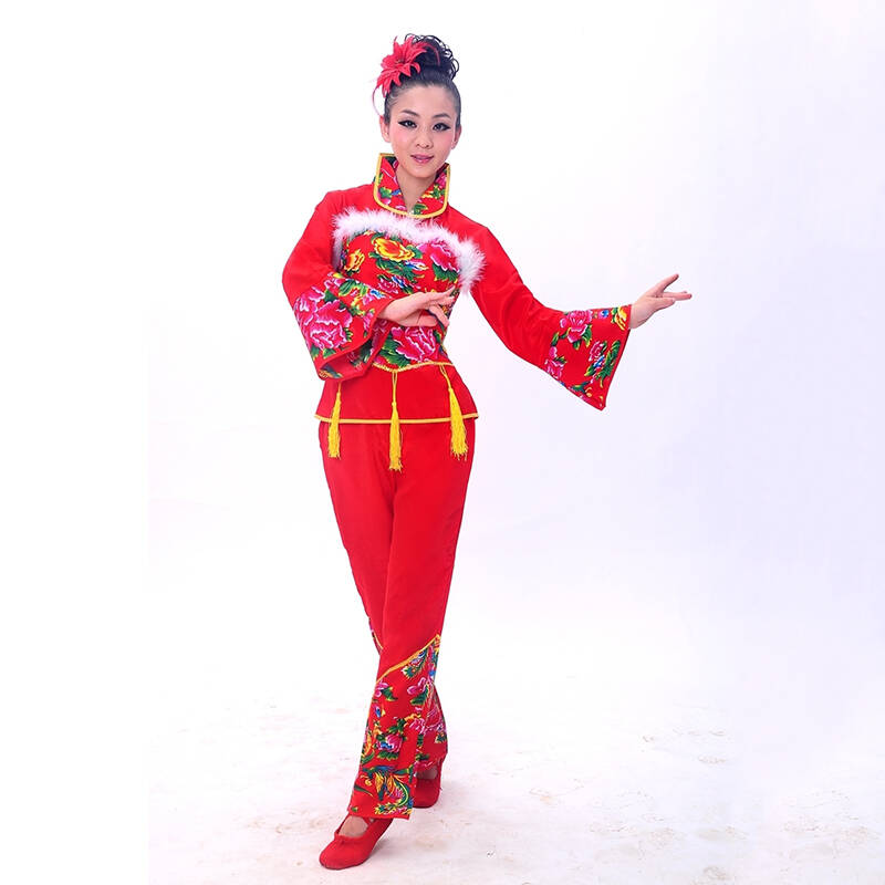 秧歌服裝最新款2015，時(shí)尚與傳統的完美融合風(fēng)采
