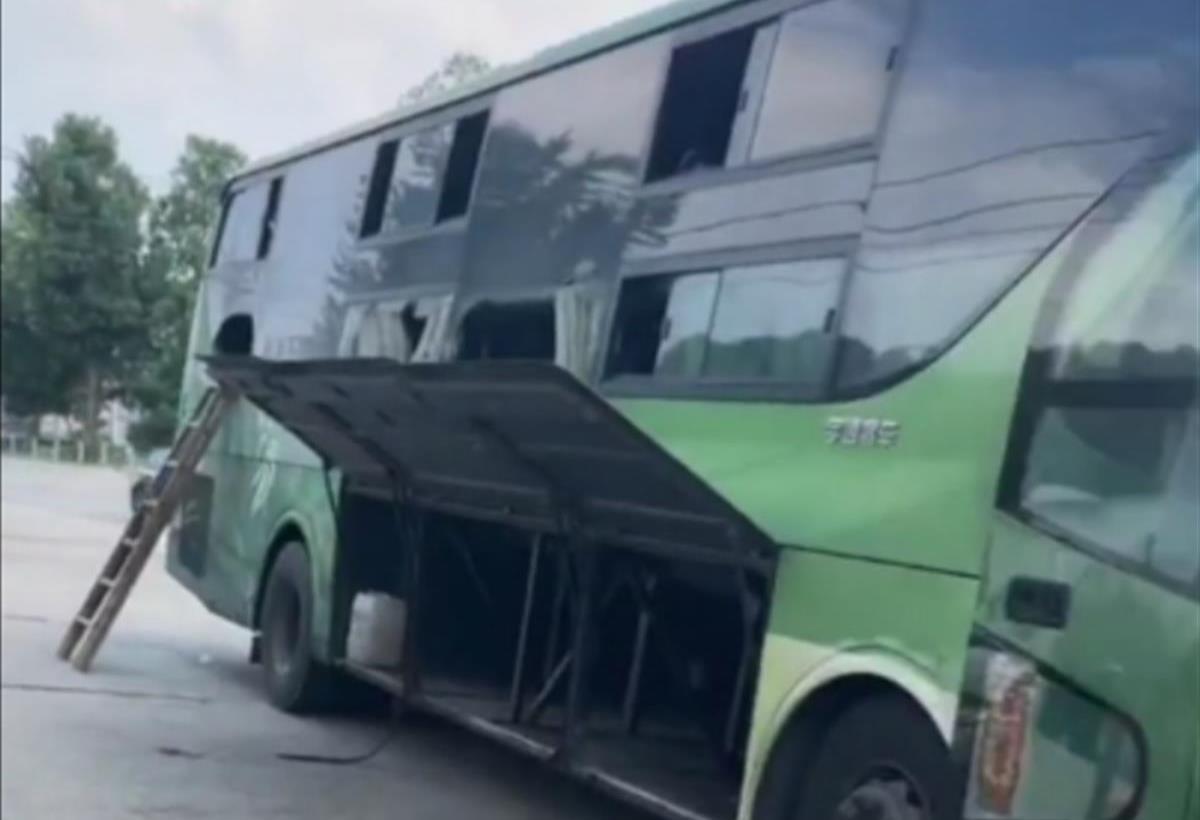 大巴車(chē)最新視頻，自然之旅的心靈探索，重拾寧靜的旅程